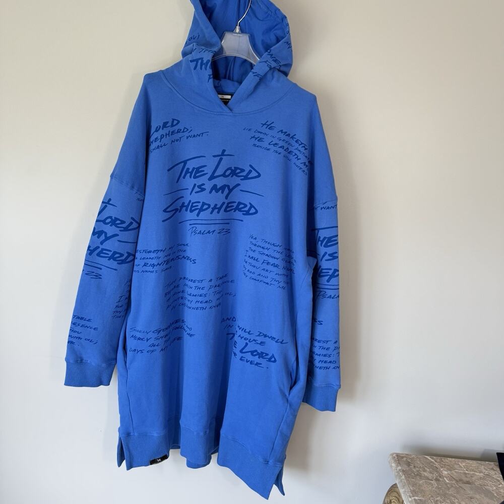 316 Collection Blue Pullover Hoodie Unisex Size 3XL Christian Clothing New